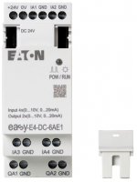 EASY-E4-DC-6AE1 EASYE4 ROZSZERZENIE 24VDC, 4AI, 2AO (0/4..20MA/0..10VDC) - 197223 - EATON