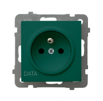 Gniazdo pojedyncze z uziemieniem DATA - GP-1GZD/m/12 - OSPEL