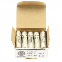 3AMP 1000V DC SOLAR FERRULE 10 X 38MM 3A 1000VDC WKŁADKA CYLINDRYCZNA 10X38 DO PV - PV-3A10F - EATON