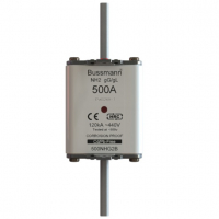 WKŁADKA NH2 500A 500V GL/GG PODWÓJNY WSKAŹNIK FUSE GG NH2C/P HICAP 500A500V - 500NHG2B - EATON