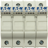 PODSTAWA WKŁ. CYL. 10X38, 4P, 32A, 690 VAC, WSKAŹNIK CHM4DIU - CHM4DIU - EATON