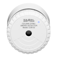 CZUJNIK DYMU Z WBUDOWANĄ BATERIĄ TYP: CDB-02 - GAR10000075 - ZAMEL