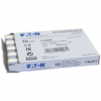 WKŁADKA CYLINDRYCZNA 14 X 51 MM 8A GG 500V AC C14G8 - C14G8 - EATON