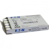 WKŁADKA CYLINDRYCZNA 10 X 38 MM 20A AM 500V AC C10M20 - C10M20 - EATON
