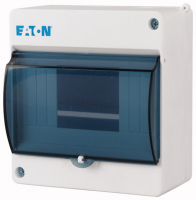 OBUDOWA MINI 6 MOD., Z DRZWIAMI I ZACISKIEM N/PE MINI-6-ST - 177075 - EATON