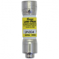 6A 600 VAC/150VDC, ZWŁOCZNA, KLASA CC LP-CC-6 - LP-CC-6 - EATON