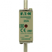 WKŁADKA NH000 20A 500V AM PODWÓJNY WSKAŹNIK 20NHM000B - 20NHM000B - EATON