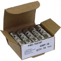 WKŁADKA BEZPIECZNIKOWA 10X38MM 16A 600VAC 600VDC AR (UL) BUSSMANN - FWC-16A10F - EATON