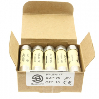 25A 1000VDC WKŁADKA CYLINDRYCZNA 14X51 DO PV PV-25A14F - PV-25A14F - EATON