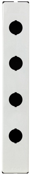 OBUDOWA NATYNKOWA PŁYTKA, 4 OTWORY 22MM M22-FI4 - 197234 - EATON