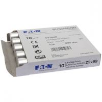 WKŁADKA CYLINDRYCZNA 22 X 58 MM 40A GG 690V AC C22G40 - C22G40 - EATON