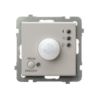Elektroniczny czujnik ruchu  Zasięg działania do 7 metrów KASZMIR - ŁP-16R/m/82 - OSPEL