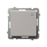 Łącznik zwierny "dzwonek"  10AX/250~, IP-20 zaciski bezgwintowe KASZMIR - ŁP-6R/m/82 - OSPEL