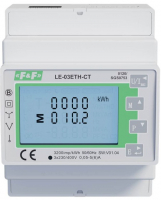 Licznik 3-fazowy, przekładnikowy z wyjściem Ethernet, MID - LE-03ETH-CT - F&F