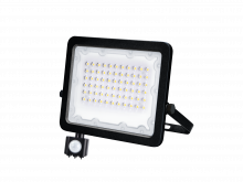 NAŚWIETLACZ LED GALAXI 100W 11000LM 4000K IP65 CZARNY Z CZUJNIKIEM - LFL261S - LUMAX