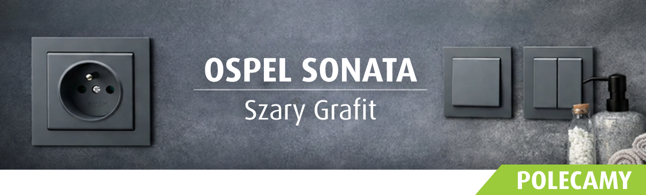 OSPEL SONATA SZARY GRAFIT