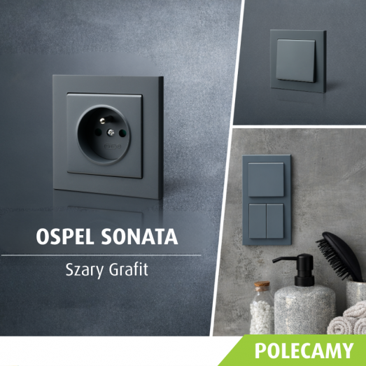 OSPEL SONATA SZARY GRAFIT