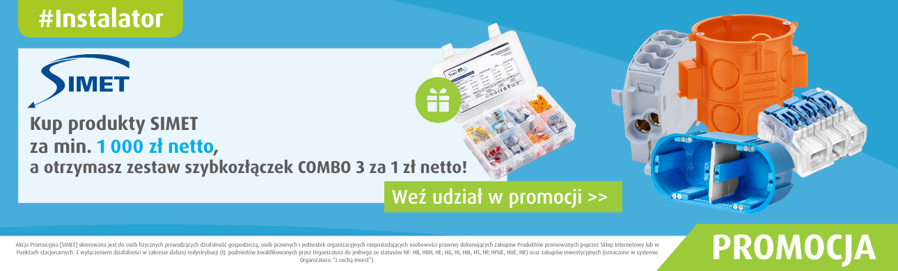 SIMET promocja 2026 Instalator