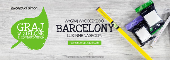 Bądź ECO i przyłącz się do akcji Graj w zielone z Kontakt - Simon