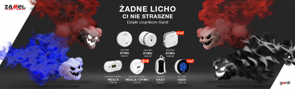 Czujniki Gardi od ZAMEL. Prosty montaż. Pewne działanie. Bezpieczny klient.